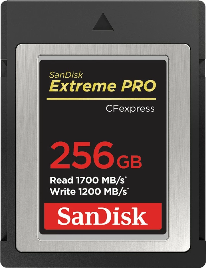Kartelë CFexpress Sandisk SDCFE-256G-GN4NN, 256 GB, e zezë