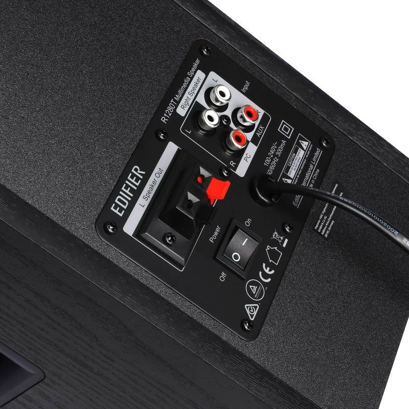 Bokse Edifier R1280T, 2.0 kanale, 21 W, E zezë