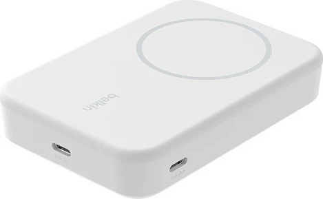 Karikues wireless Belkin BoostCharge Pro, 15 W, Bardhë
