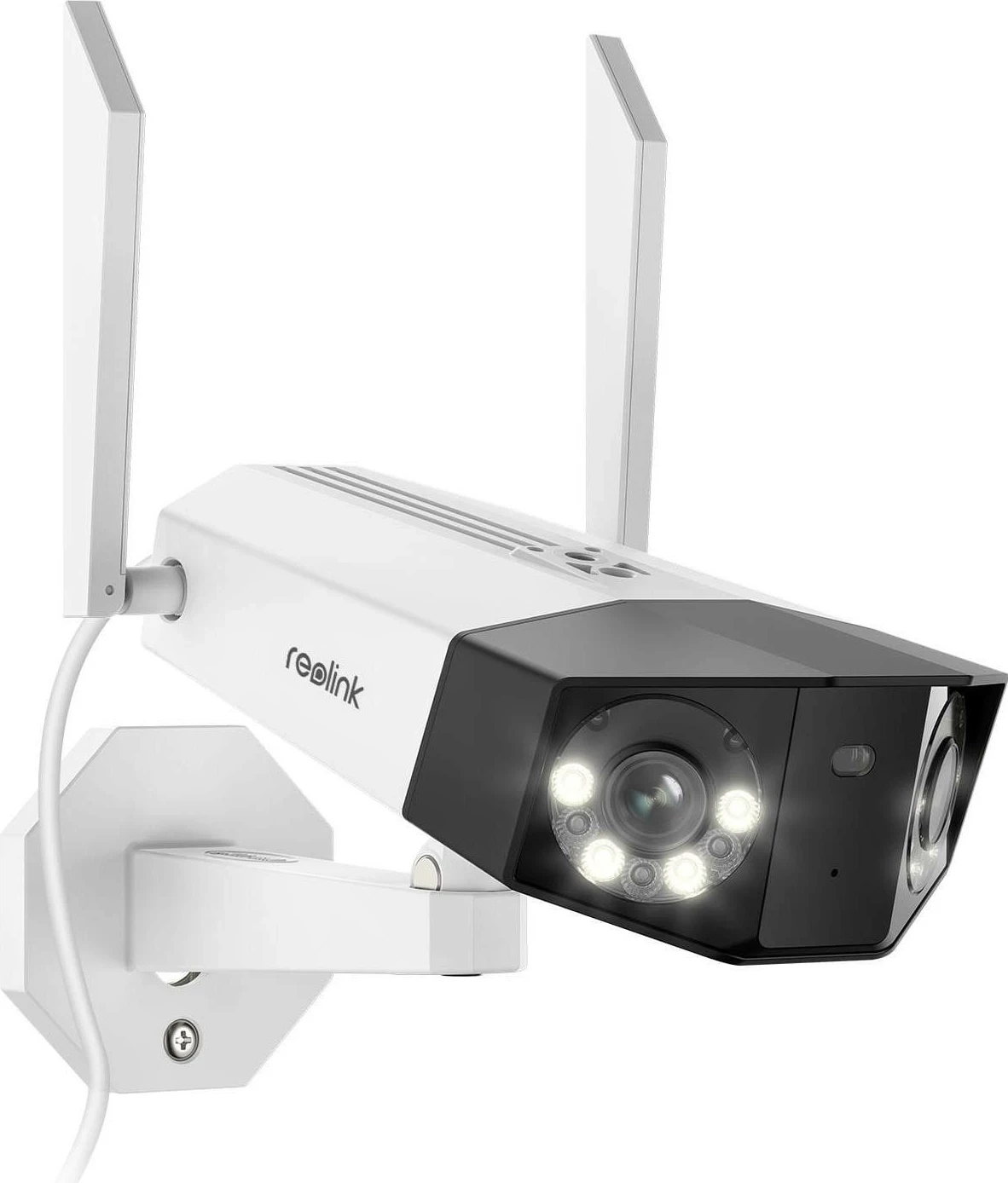 Kamerë sigurie Reolink DUO Series W750, 16MP, WiFi 6, bardhë