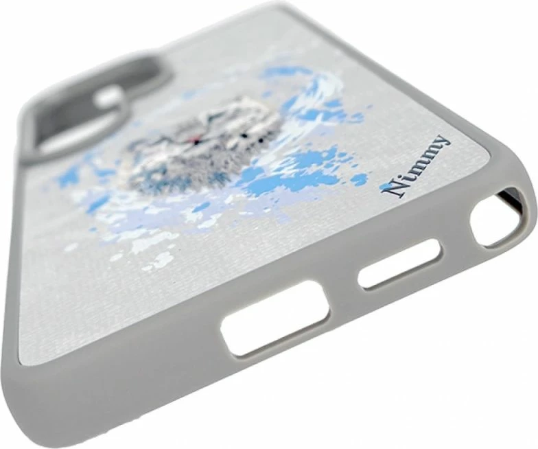 Kapak MagSafe Nimmy Pantera për Samsung Galaxy S26 Ultra, gri e errët