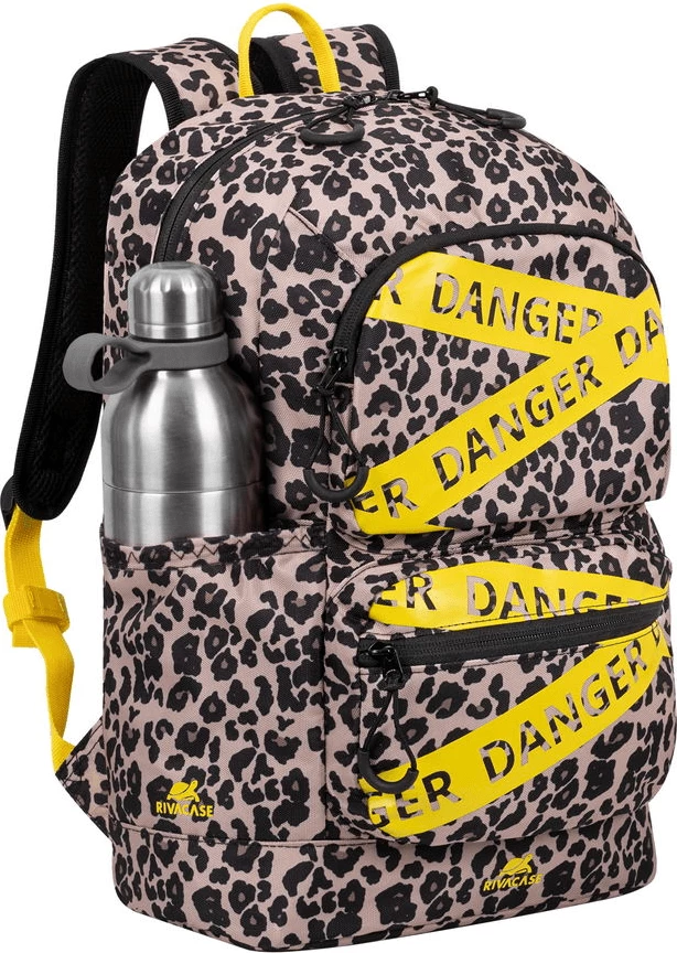 Çantë shpine RIVACASE 5421 Erebus 14L waterproof për laptop/tablet deri 10.1\", Leopard