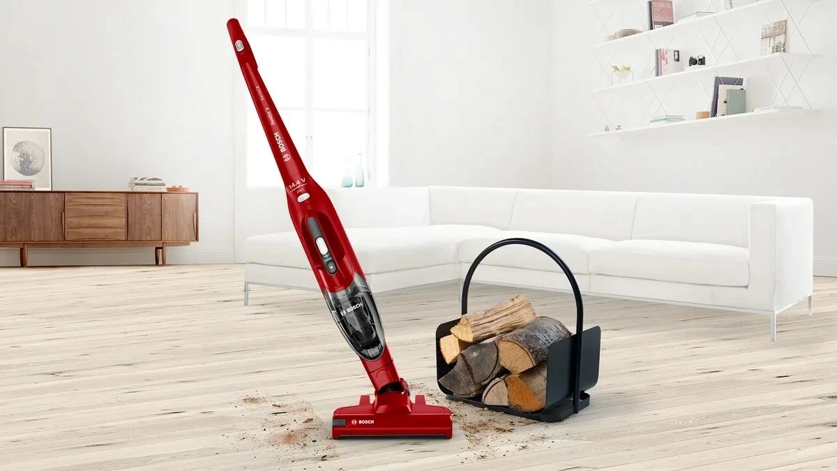 Fshesë pa kabllo Bosch Serie 2 BBHF214R, e kuqe