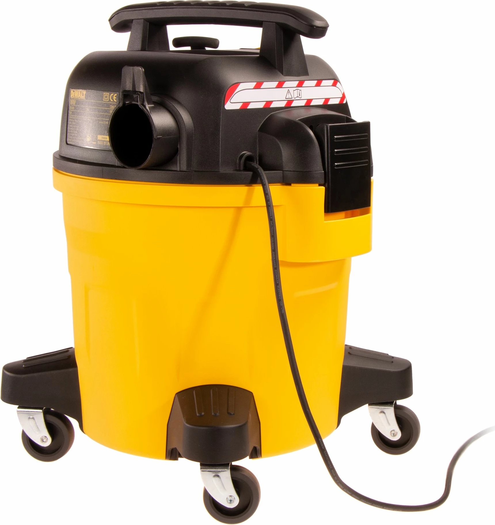 Fshesë industriale për thatë/lagësht DeWalt DXV20P 20L 1050W, verdhë/zezë