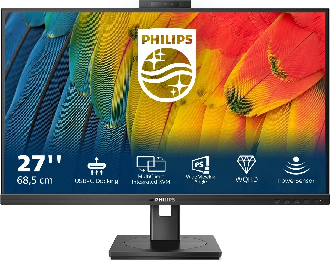 Monitor Philips 5000 series 27B1U5601H/00, 27", Quad HD, LCD, i zi