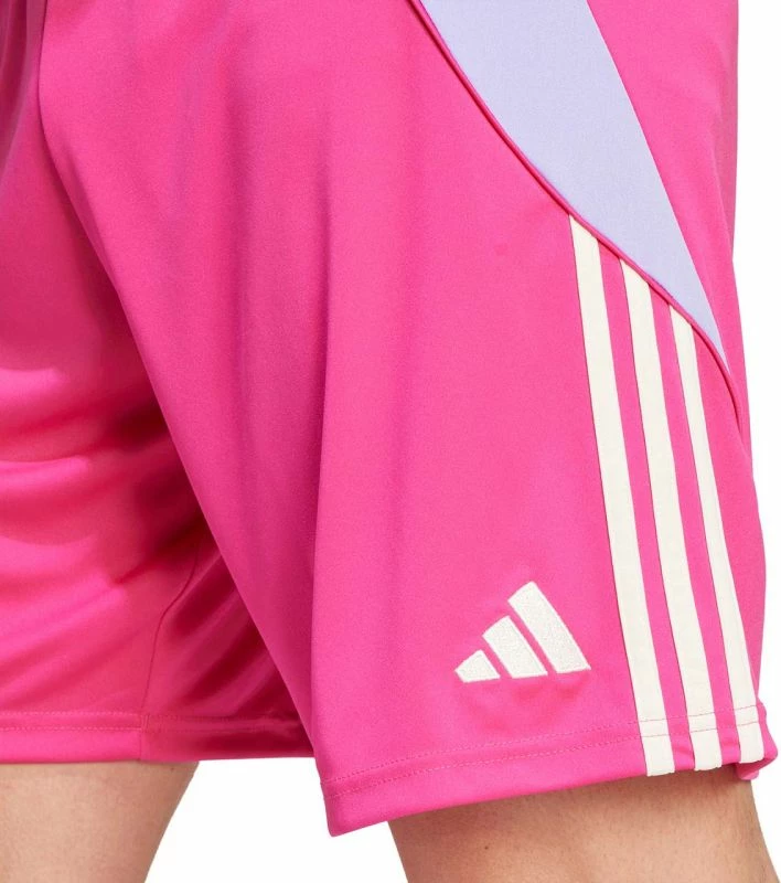 Shorce për futboll adidas për meshkuj, të bardha dhe rozë
