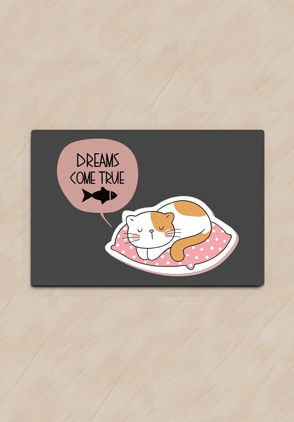 Tapet për rërë mace, Dreams Come True, Paws & Whiskers, shumëngjyrësh, 40x60cm