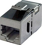 Kuplungë Keystone Bachmann CAT6a STP RJ45-RJ45 e ekranizume, inox