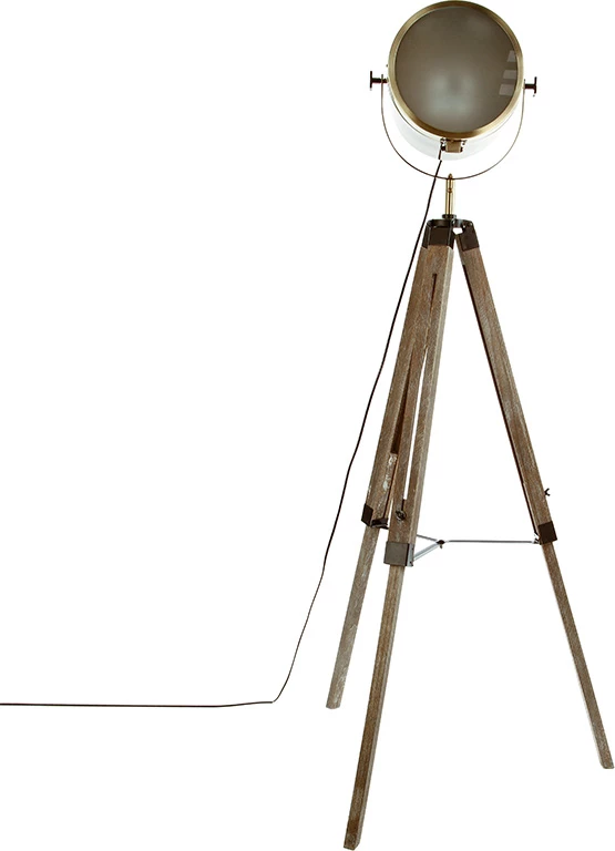 Llambë dyshemeje e rregullueshme Mads, bronzi-kafe, 62.5x57x150cm, 2 copë