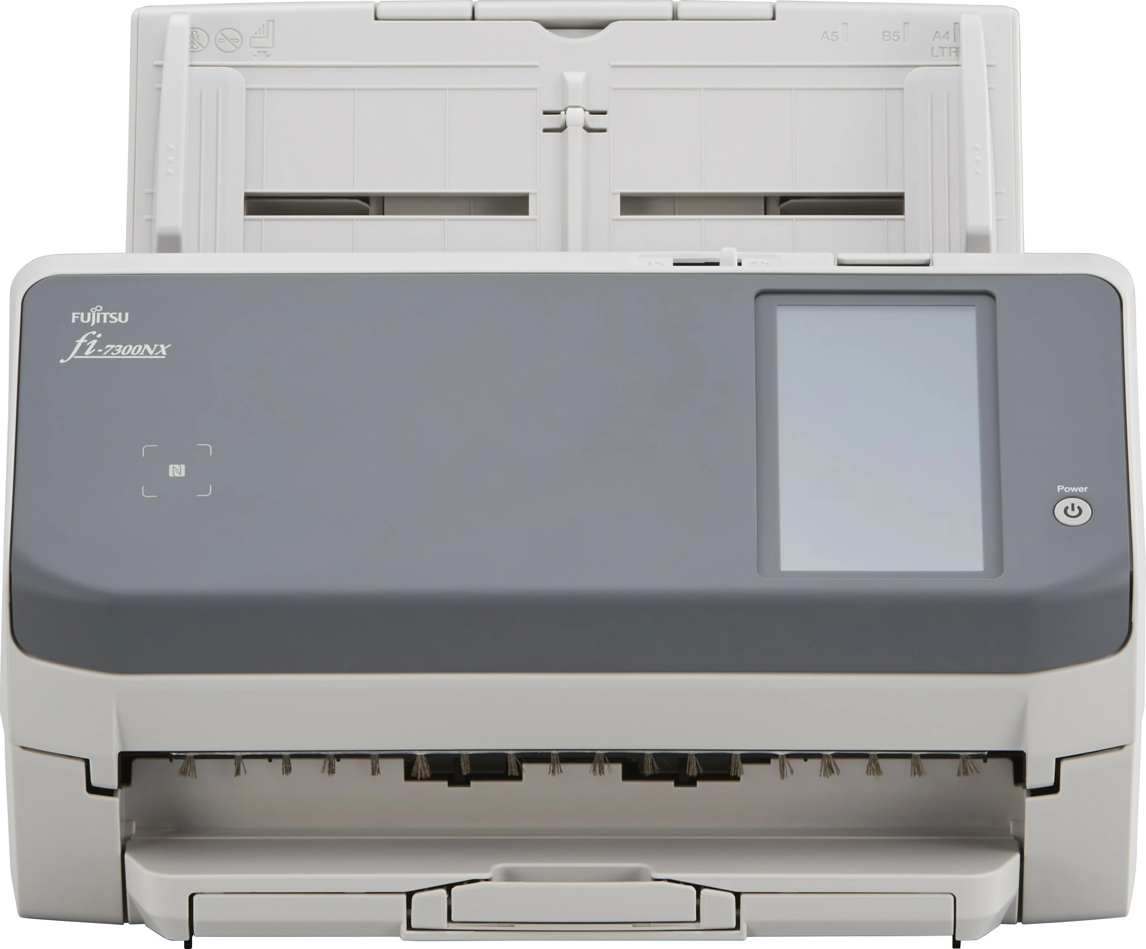 Skaner dokumentesh Ricoh FI-7300NX, ADF 80 fletë, Wi-Fi, Ethernet, USB, ekran me prekje, bardhë/zi