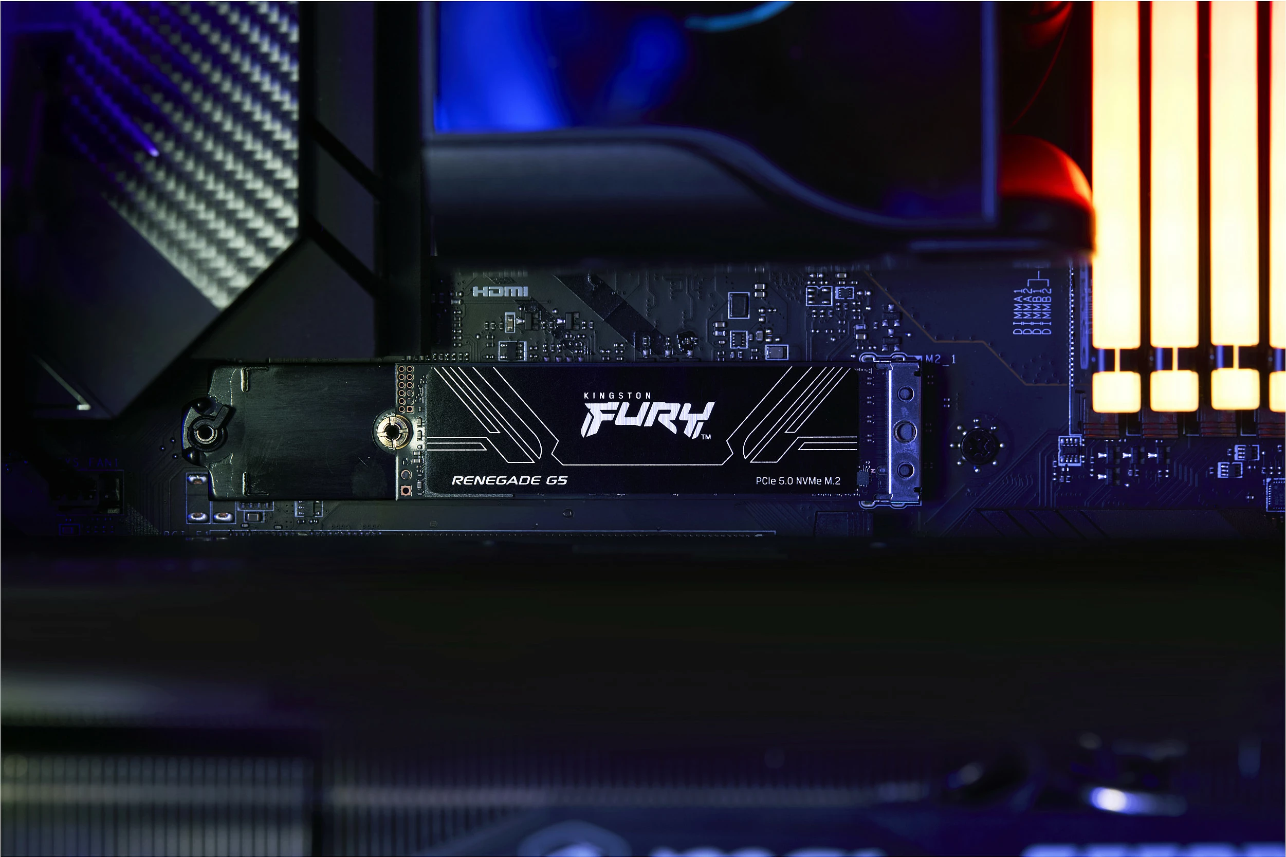 SSD i brendshëm Kingston FURY Renegade G5 M.2 2280 NVMe PCIe 5.0, 8TB, 14800/14000MB/s