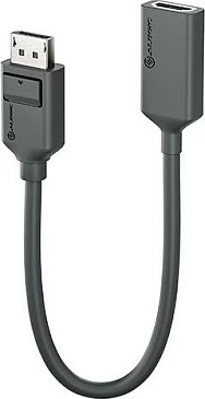 Adapter DisplayPort në HDMI ALOGIC Elements Series, 0.2 m, 4K@30Hz, 1080p@144Hz, i zi