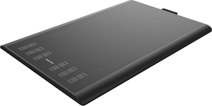 Tablet grafik Huion H1060P, 254 x 158.8 mm, 8192 nivele presioni, i zi