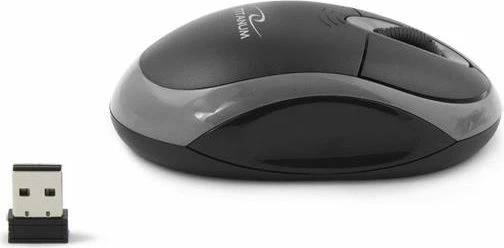 Maus Esperanza Titanum Vulture 3D TM116E, wireless 2.4GHz, 1000 DPI, optik, 3 butona, zi/hiri (me USB receiver)