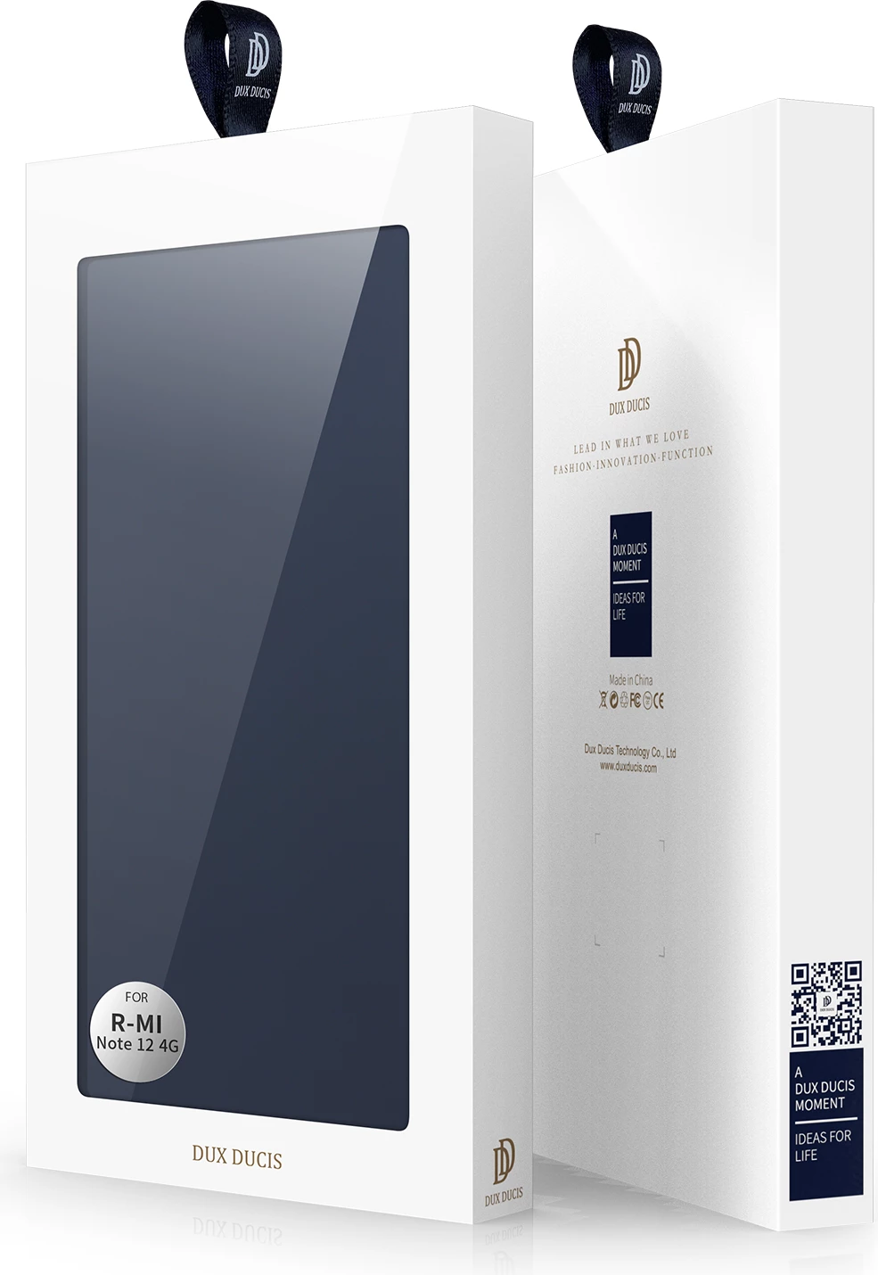 Mbështjellës Dux Ducis Skin Pro për Xiaomi Redmi Note 12, me kapak, portofol dhe qëndrim, Kaltër