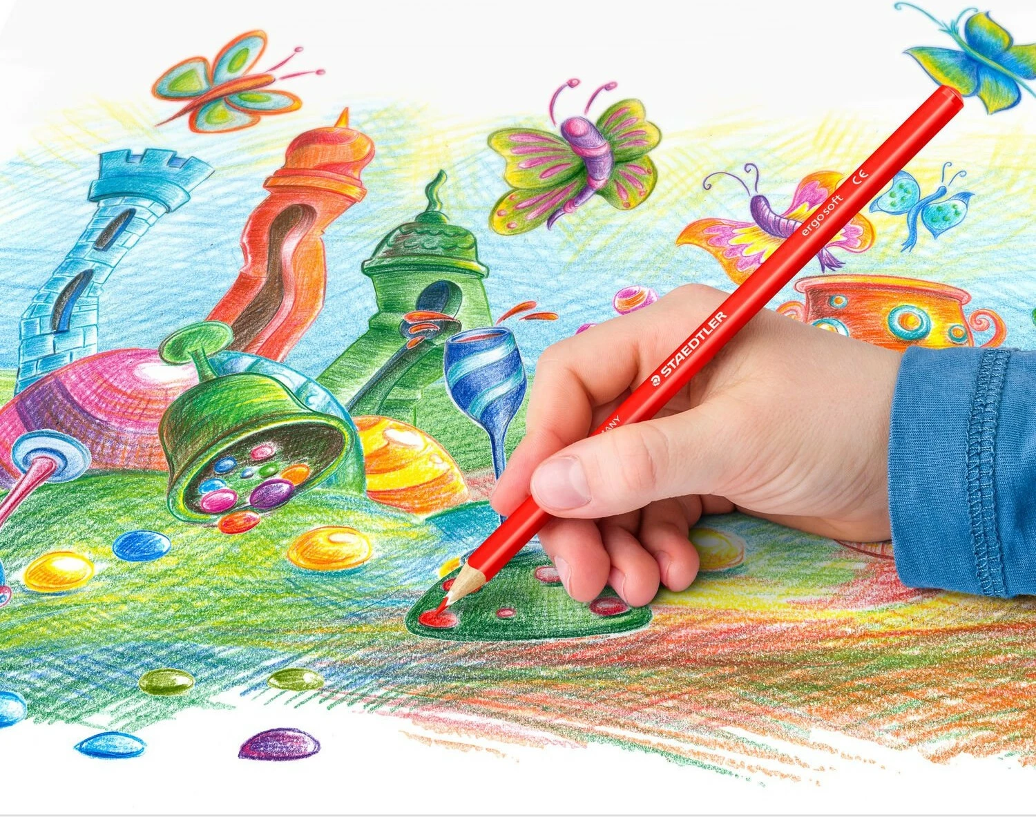Set lapsash ngjyrash STAEDTLER ergosoft 157, 36 copa, multikolor