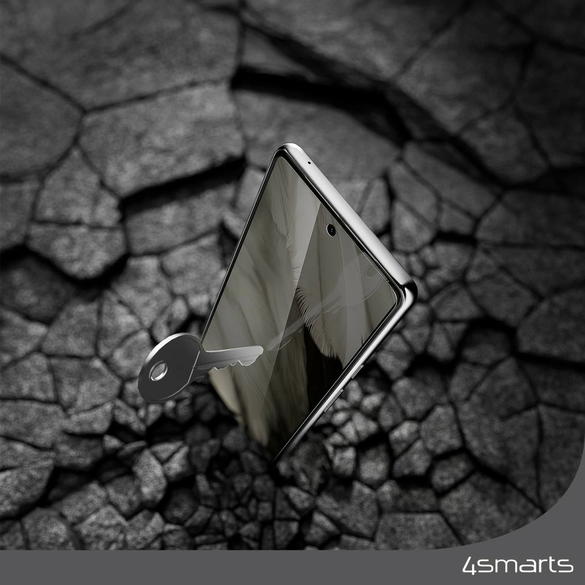 Mbështjellës ekrani 4smarts Samsung Galaxy A35, Transparent