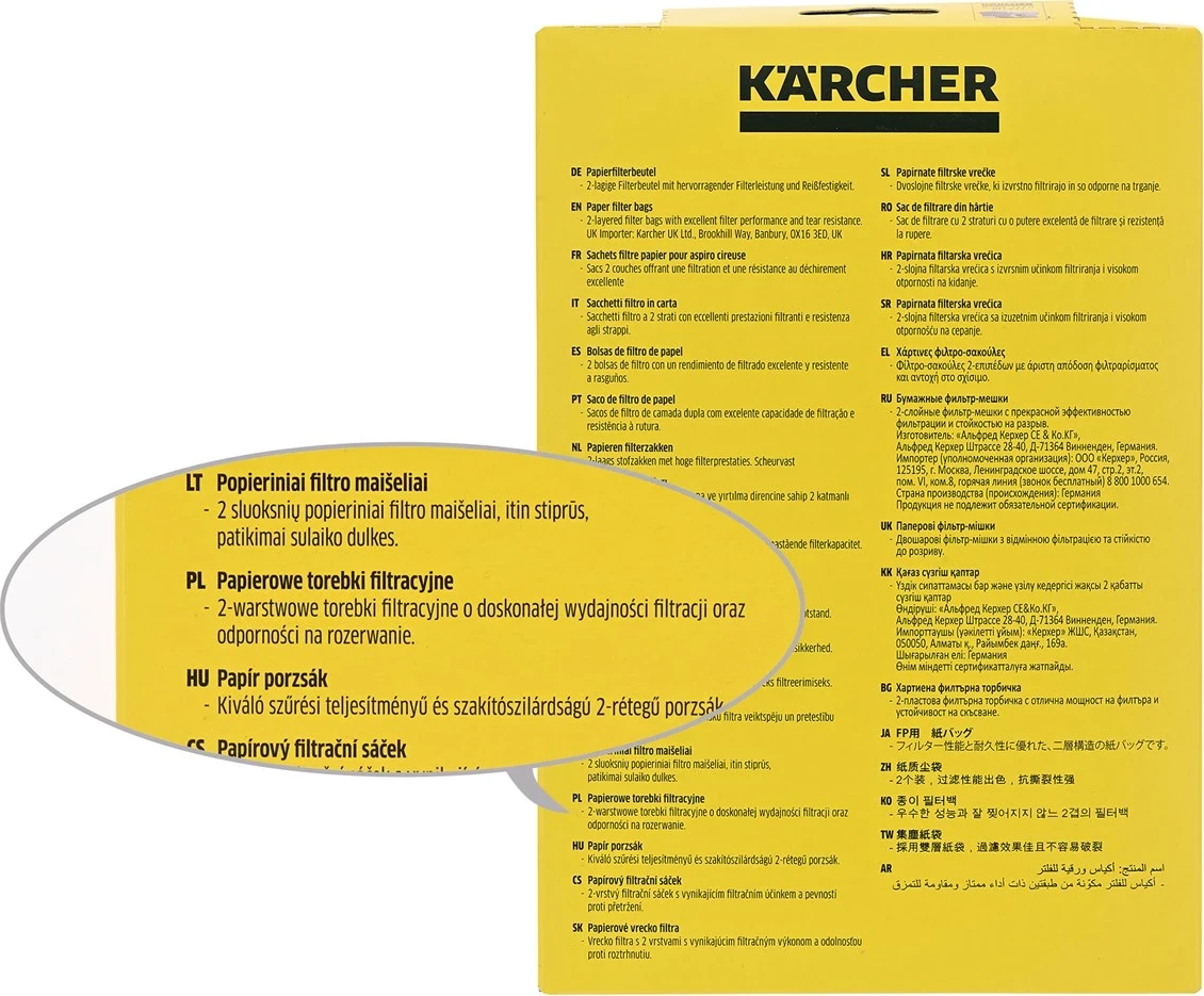 Aksesorë për thithëse KARCHER 6.904-322.0