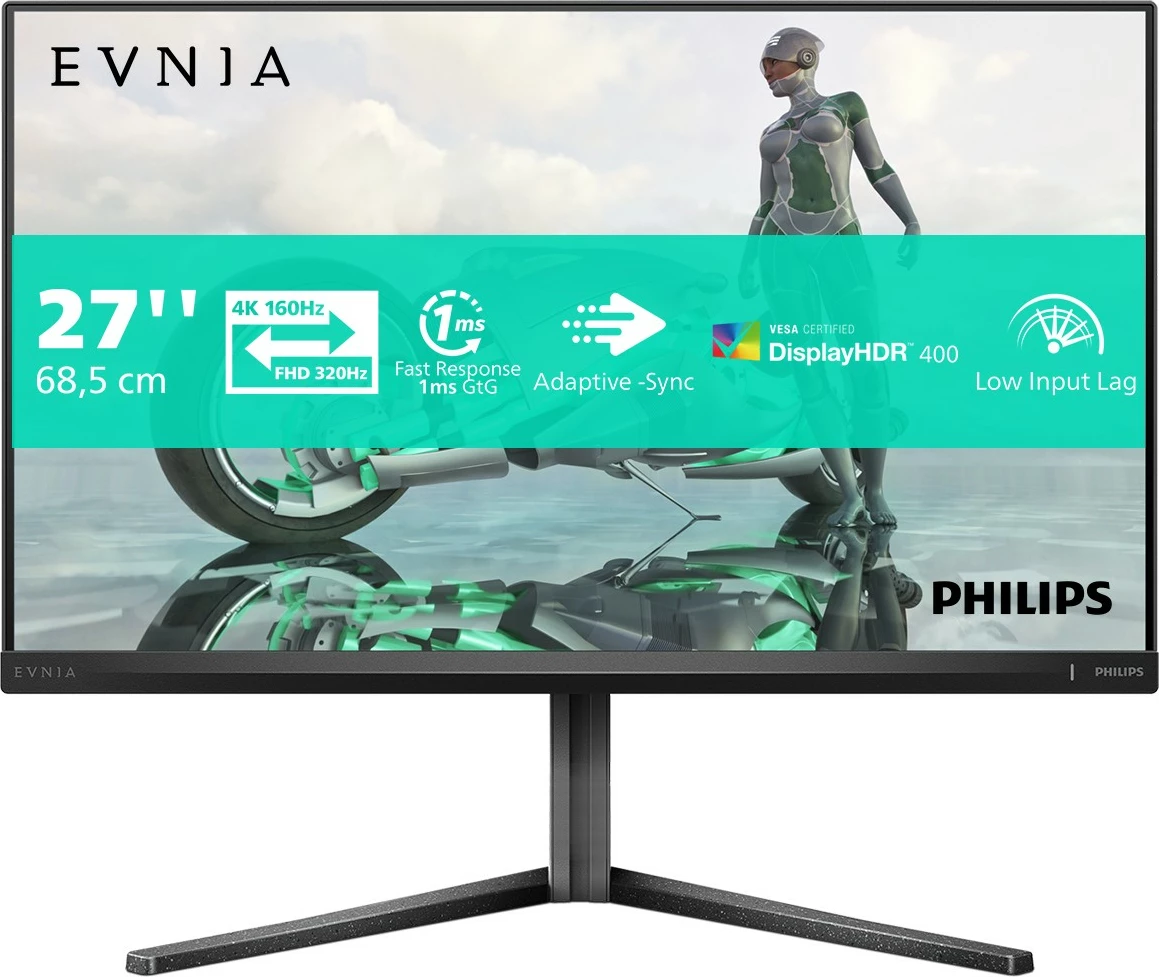 Monitor Philips 27M2N3800A/00, 27 inç, QHD 2560x1440, 0.5ms, 2xHDMI, DP, USB