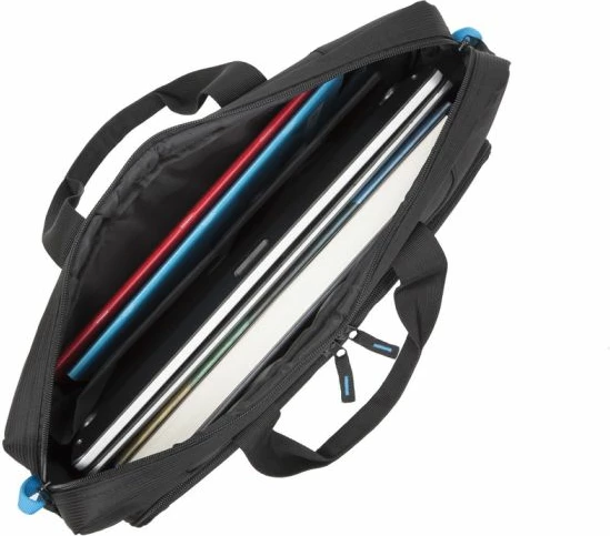 Çantë laptopi RivaCase 8059, 17.3", poliestër, e zezë
