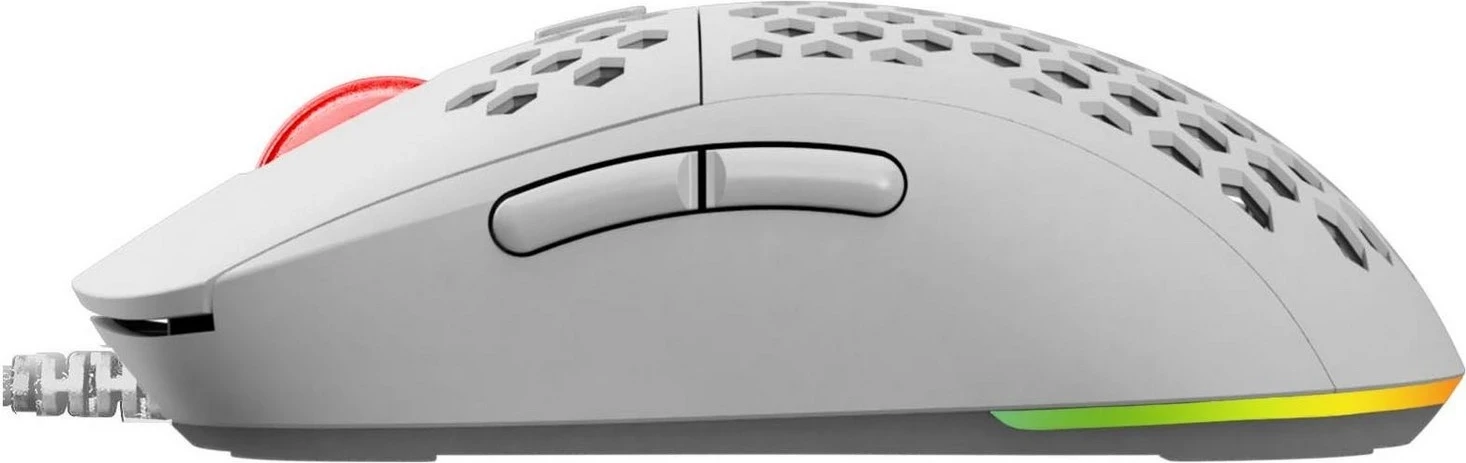 Maus gaming Savio Hex-R, RGB, i bardhë