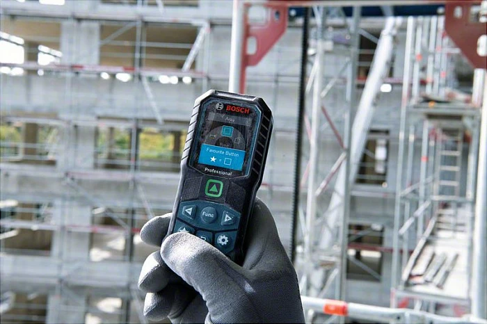 Matës distance me laser Bosch GLM 50-25 G, deri 50 m, lazer i gjelbër, blu/zi