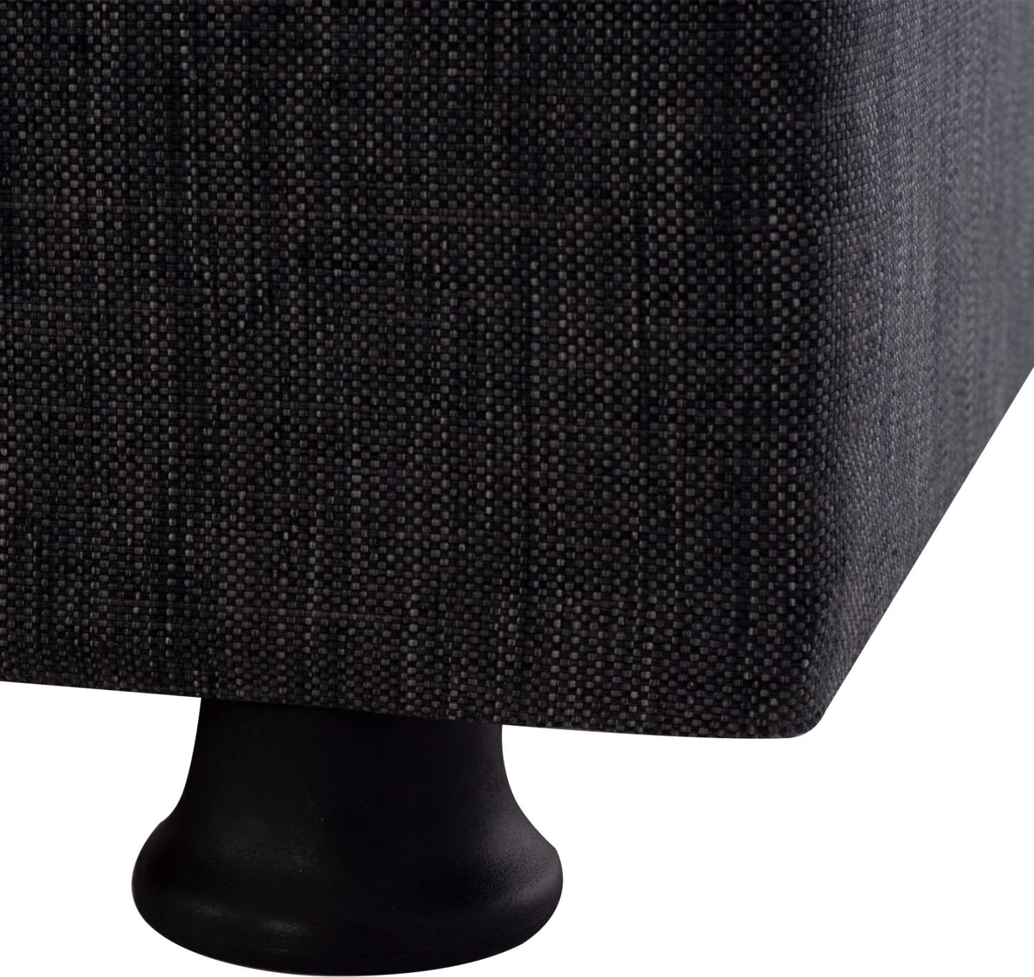 Sofa shtrat tre vendesh, ngjyrë gri, këmbë të shkurtra, pa krahë, FH3239.03