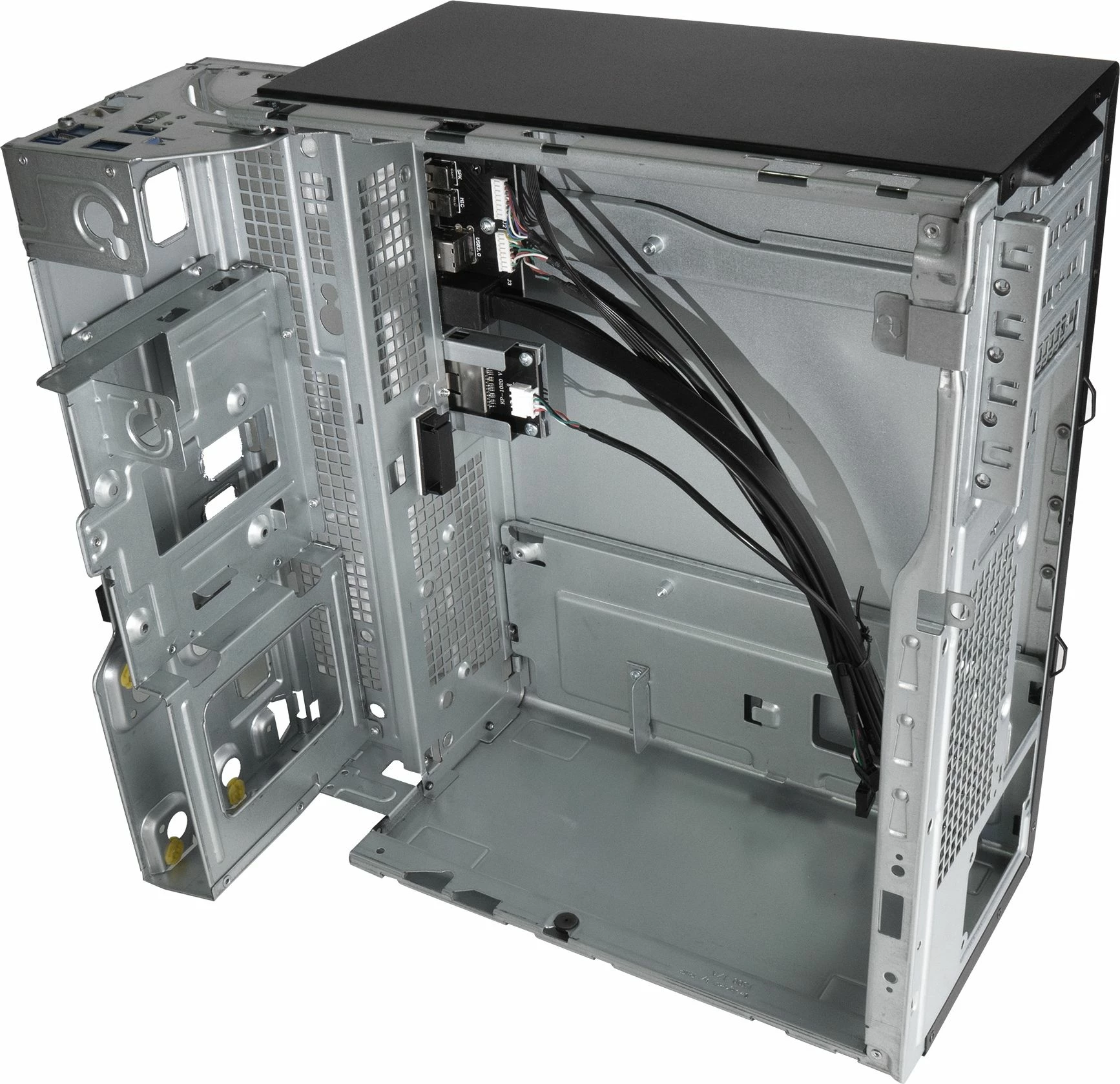 Kasë Chieftec Uni BS-10B-300 Micro Tower Mini-ITX, PSU 300 W, USB-C, e zezë
