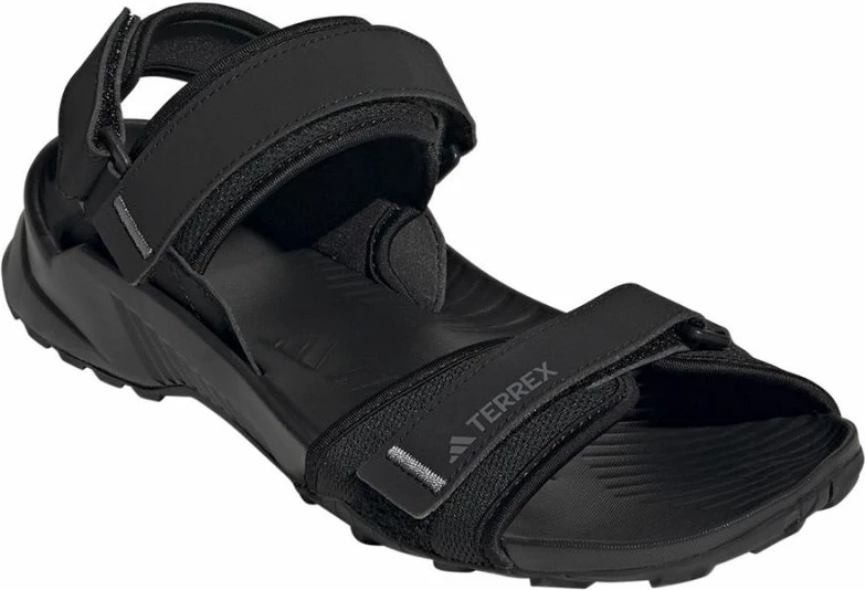 Sandale adidas, të zeza [Madhësia: 40.5]