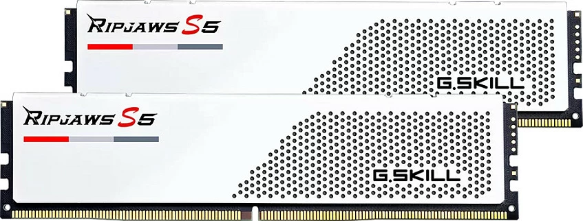 RAM Memorje G.Skill Ripjaws S5 64GB (2x32GB) DDR5 6000MHz e bardhë