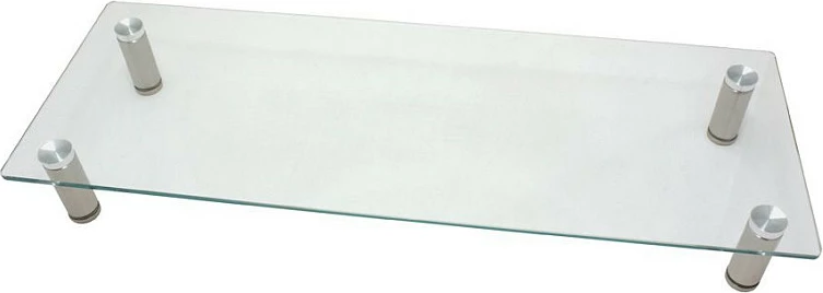 Mbajtëse monitori ROLINE 17023376, xham, e rregullueshme në lartësi, 20 kg, transparente