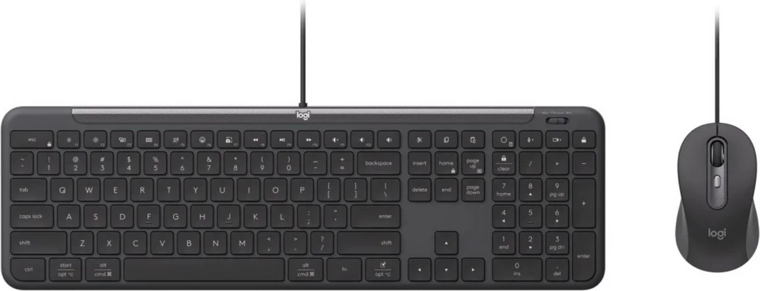 Set tastierë dhe maus, Logitech, Signature Slim Combo MK620 US, 920-013349, madhësi standarde, grafit