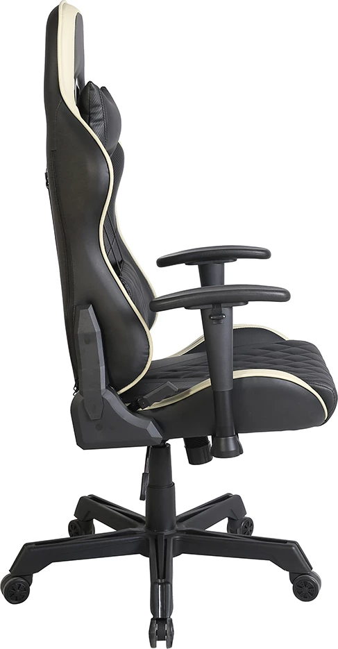 Karrige gaming Ranger për zyre, ngjyrë e zezë puro, 52x74x138 cm