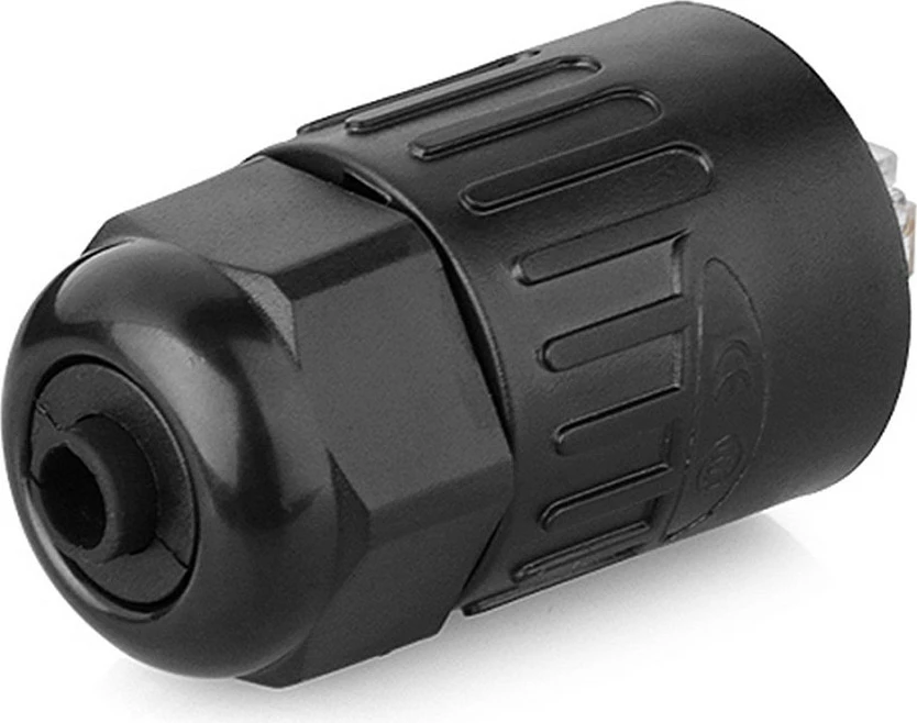 Lidhës RJ45 GoodConnections Alcasa IC06-R101, IP65/IP67, i zi