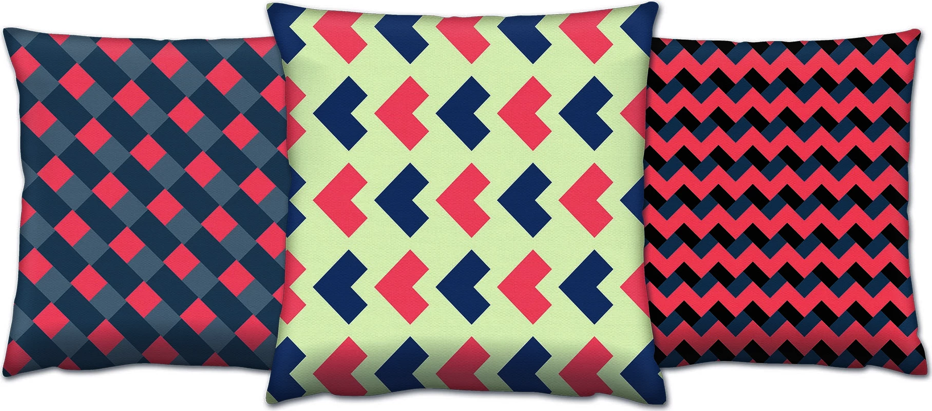 Set jastëkësh (3 copë), Evila Originals, AC-4375-4373-4376