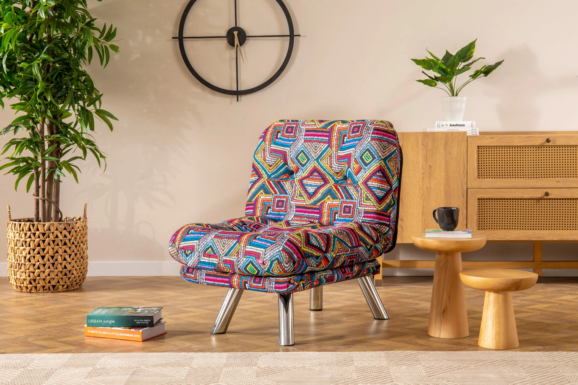 Krevat-karrige një vendës, Atelier del Sofa, Misa Small Solo, patchwork