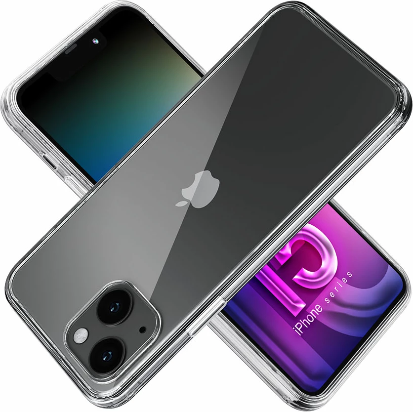Mbështjellës 3mk Clear Case për iPhone 15, Transparent