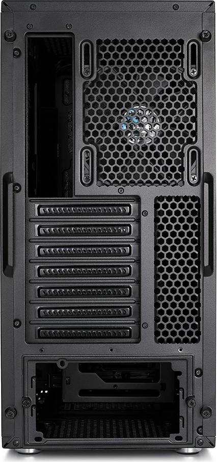Kasë Fractal Design Meshify C, Midi Tower, PC, ATX, ITX, micro ATX, e zezë