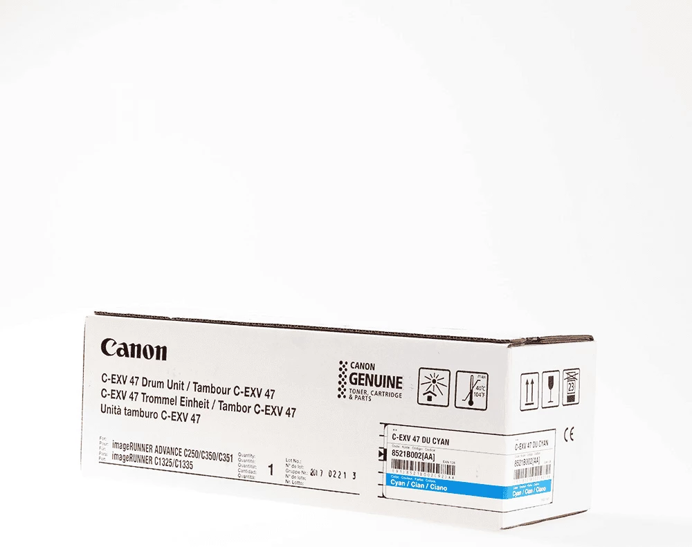 Njësi drum, Canon, C-EXV 47 / 8521B002, rendiment 33000 faqe, standard, cyan