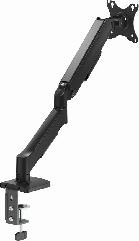 Krah monitori GEMBIRD MA-DA1U-01, i rregullueshëm, me porta USB, 17-32", zi