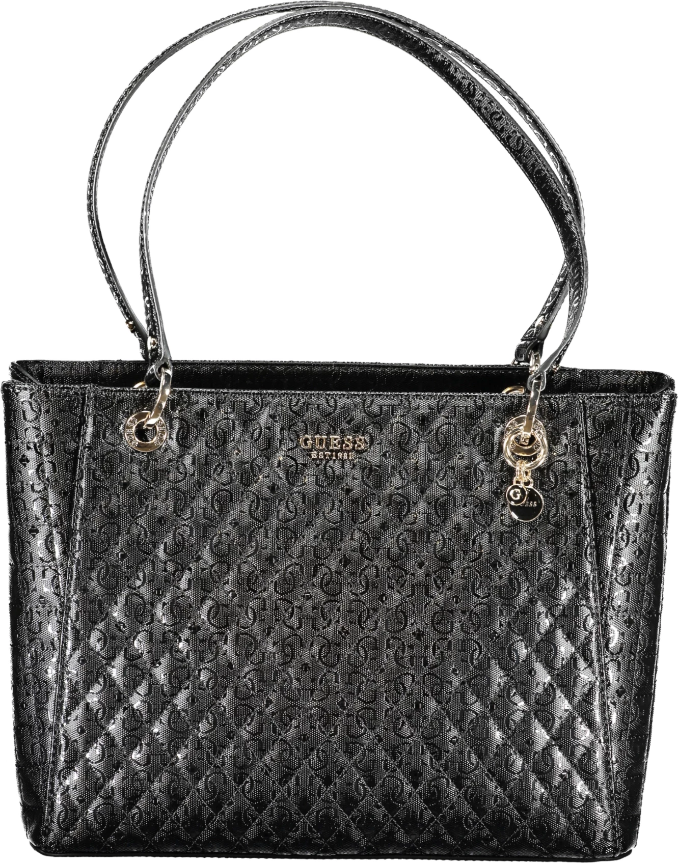 Çantë femrash GUESS JEANS Yarmilla, e zezë