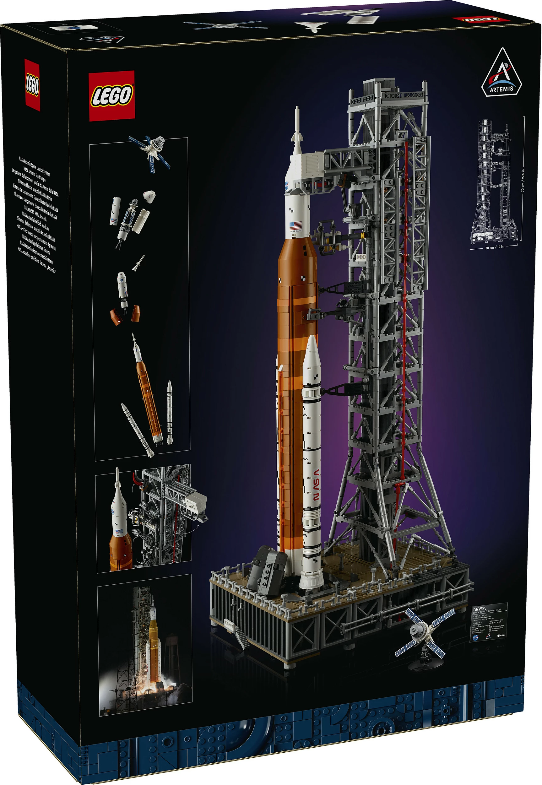 Set ndërtimi LEGO Icons NASA Artemis Space Launch System 10341, 3601 copë, multikolor