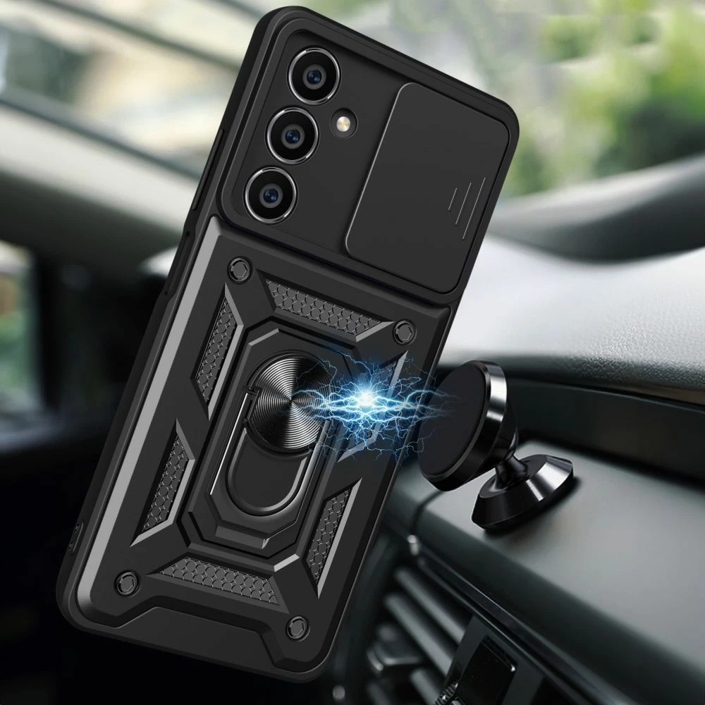 Mbështjellës Tech-Protect CamShield Pro për Samsung Galaxy A05s, i zi