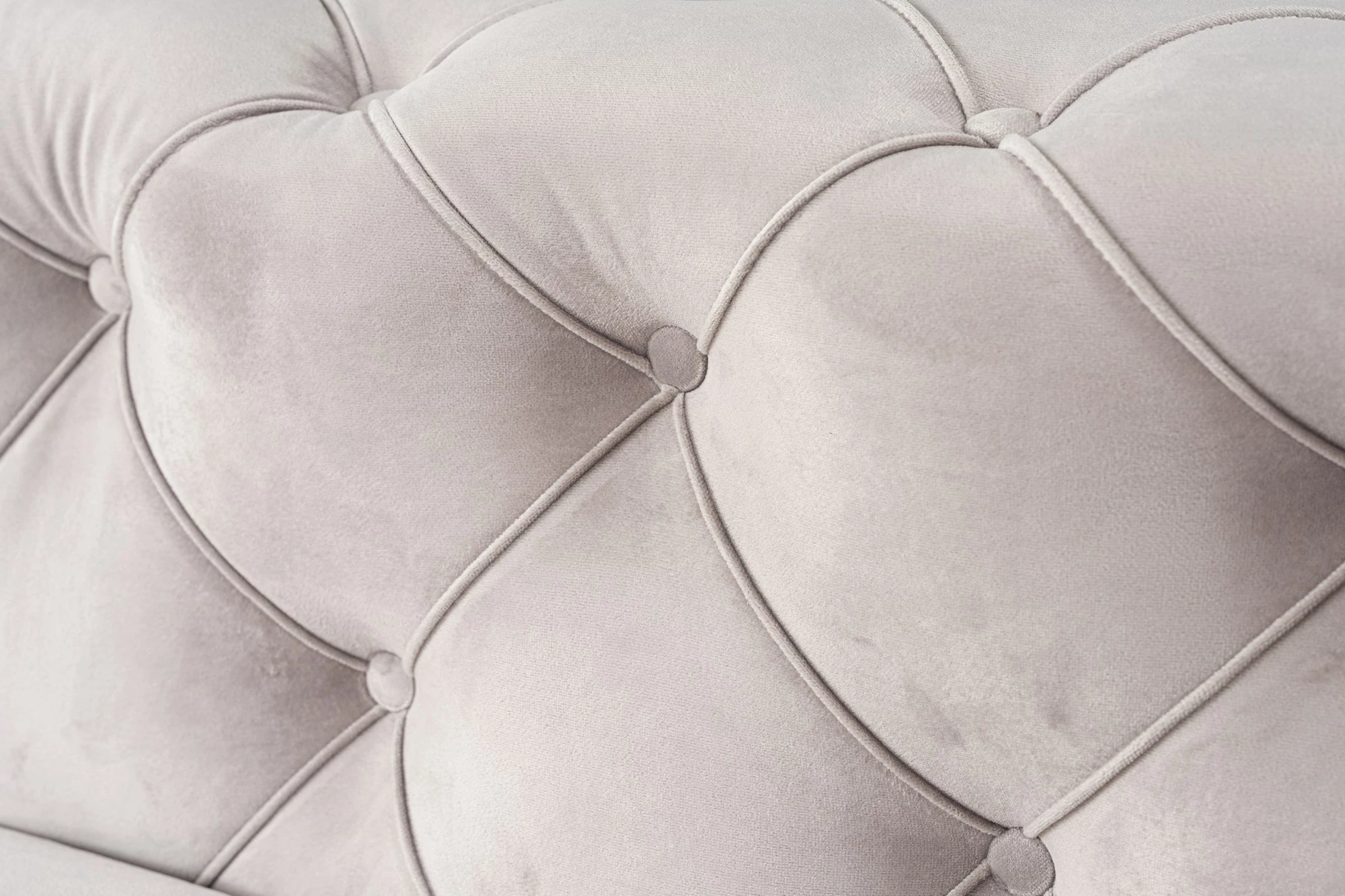 Divan katër vendesh Atelier del Sofa, Como, ngjyrë gri e çelët