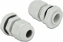 Glandë kabllo DeLOCK PG7, IP68, për kabllo 6.5 mm, 10 copë, gri