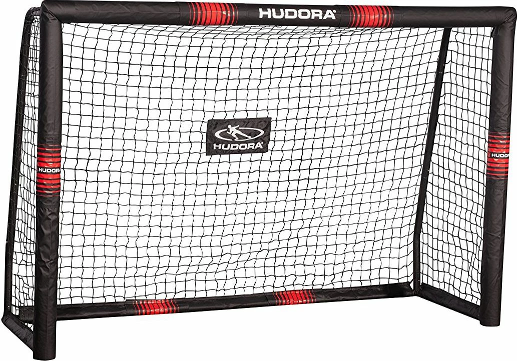 Portë futbolli Hudora 76913 180x120x60 cm, e zezë
