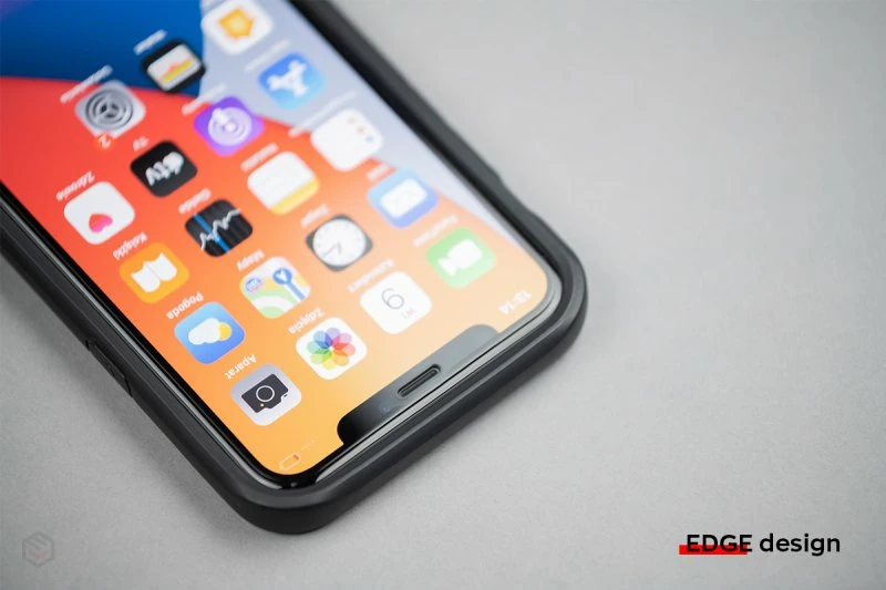 Mbrojtës ekrani MyScreen Protector Diamond Lite MPN 12884, xham i kalitur (tempered glass) H9, Full Glue Edge/Full Screen, për iPhone 12 Pro Max, transparent
