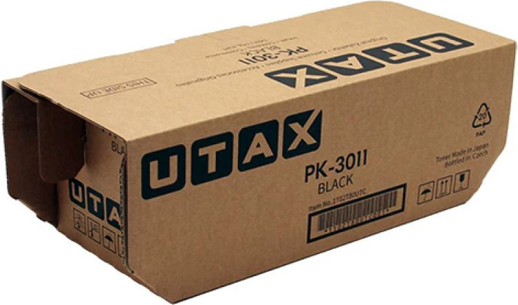 Toner, Utax PK-3011 (1T02T80UT0), rendiment 9,750–23,700 faqe, i zi