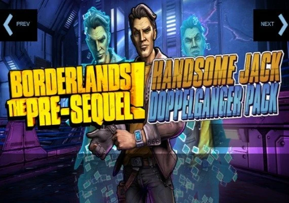 Borderlands: The Pre-Sequel - Handsome Jack Doppelganger Pack DLC EN/DE/FR/IT/JA/RU/ES Global