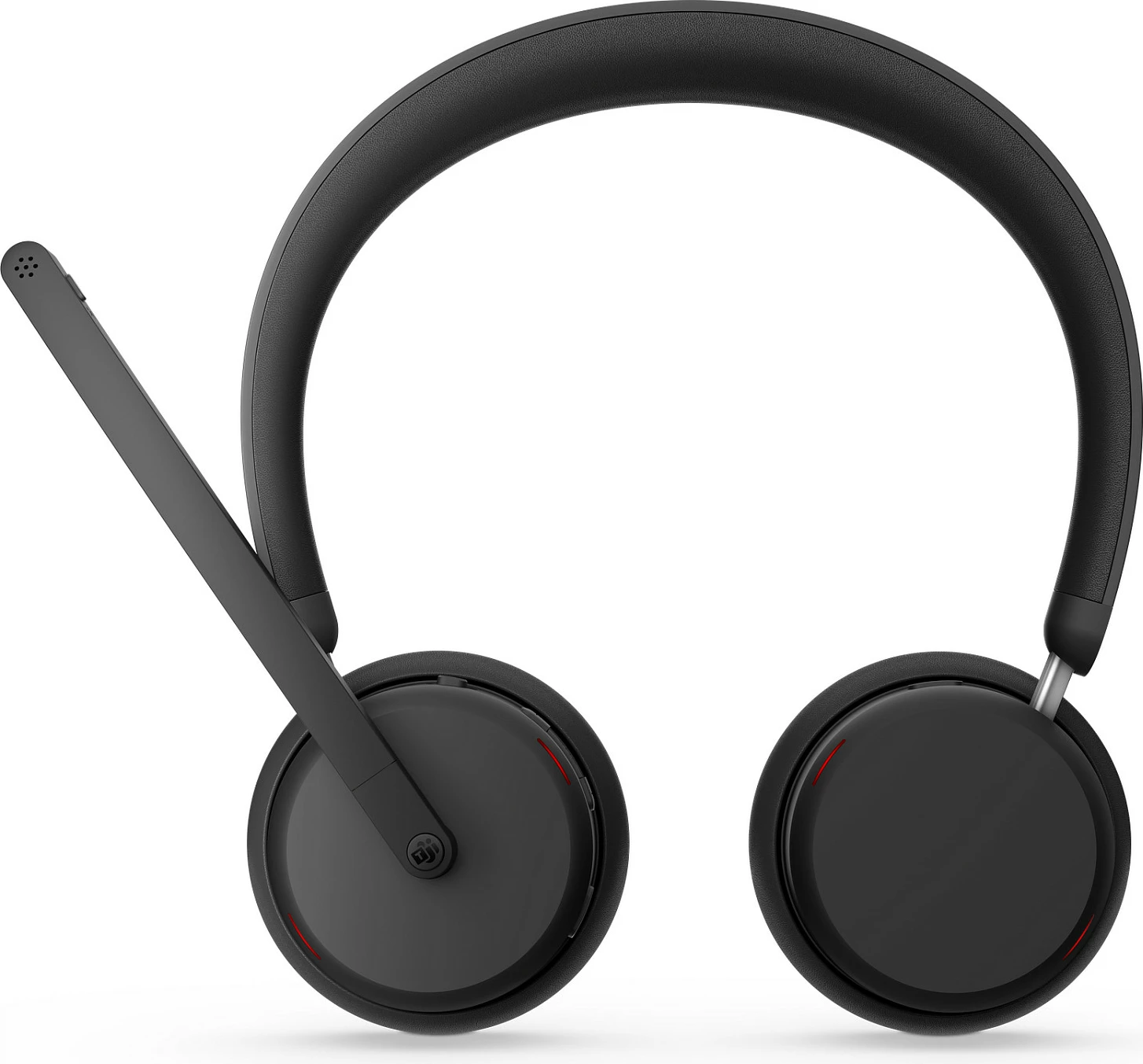 Kufje me mikrofon Lenovo 6550, Wireless Bluetooth 5.3, ANC, USB-C, Teams, të zeza